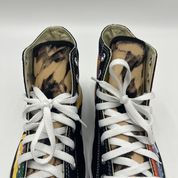 UNISEX CUSTOM CONVERSE ALL STAR CHUCK TAYLOR HIGH MEN'S SZ 8.5 WOMEN’S SZ 10.5 - Picture 13 of 16